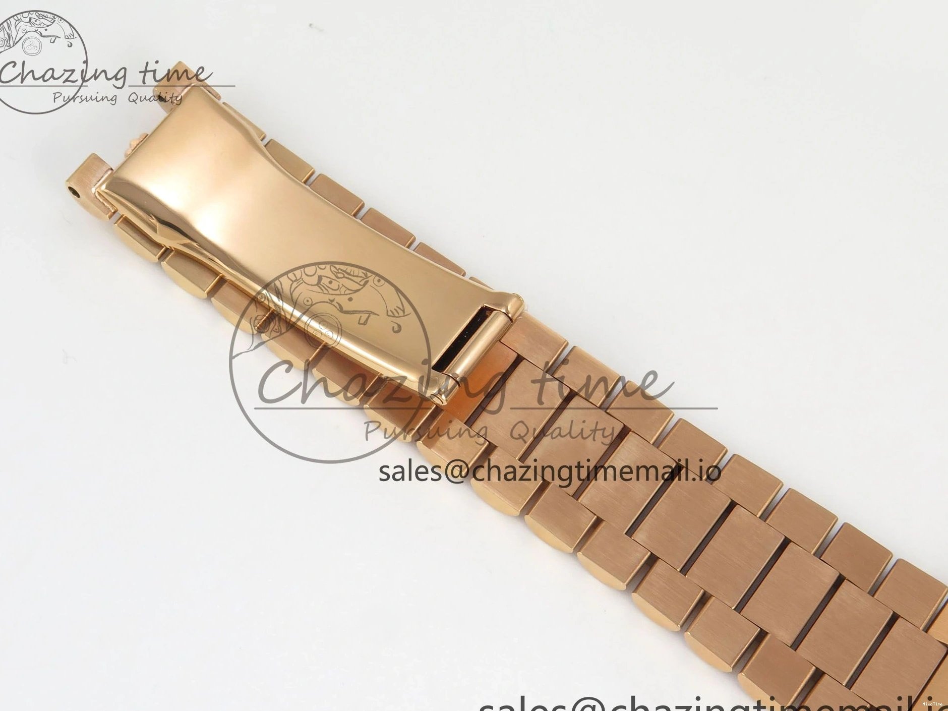 MiroTime 0113 Day Date 40 RG 228235 THBF 1:1 Best Edition RG Marker Dial on President Bracelet VR3255 V3 (Gain Weight) Seasonal 260